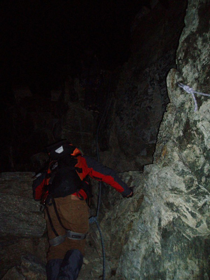 7082 e primi passaggi di arrampicata