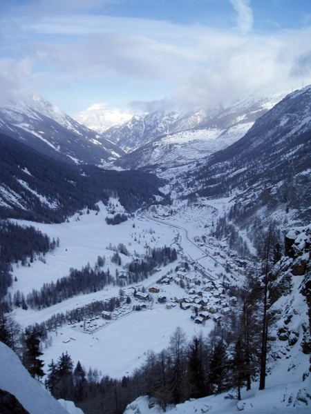 a Panorama dall'attacco