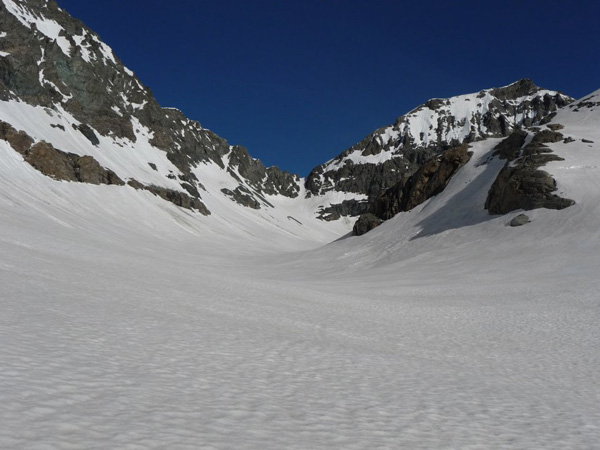 a Il Passo del Collerin dal Pian Giais