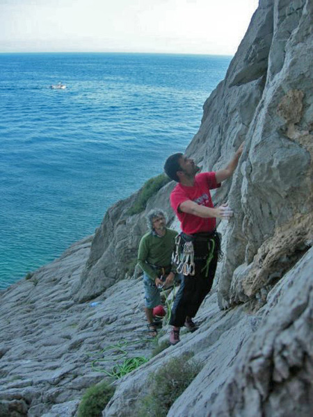 g Arrrampicare a Punta Campanella