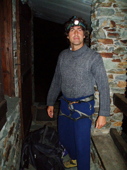 04_Di notte, partenza dal rifugio