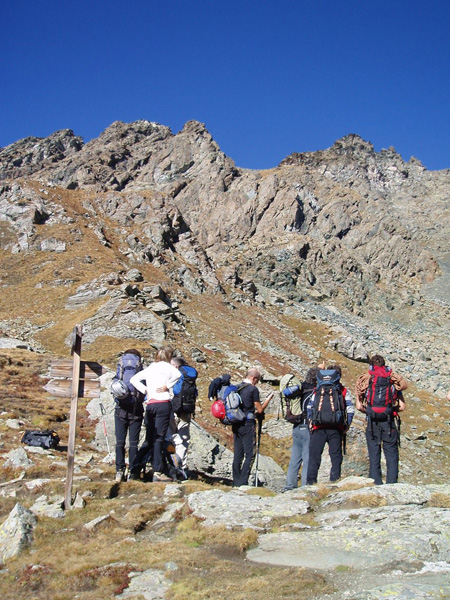 a Breve pausa durante l'avvicinamento