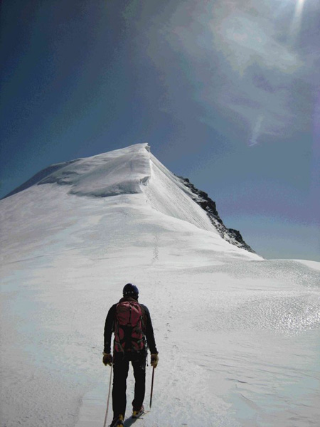 e Verso il Gran Combin