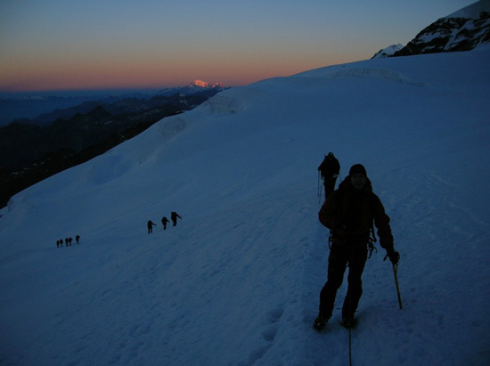 6863 prime luci...verso la Piramide Vincent