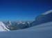 6900 il ghiacciaio che scende verso Zermatt