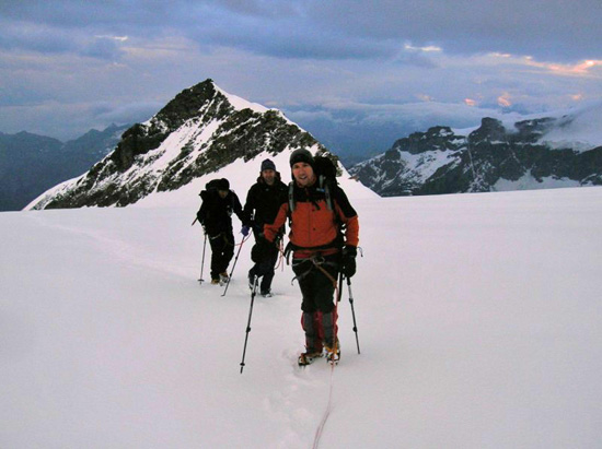 819 in salita verso il Castore