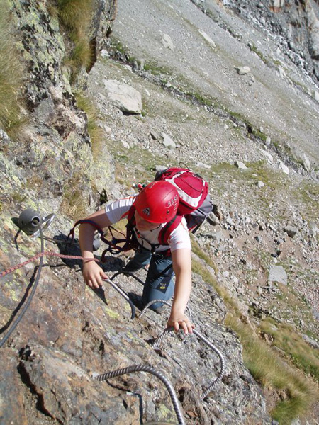 e E via sulla ferrata!