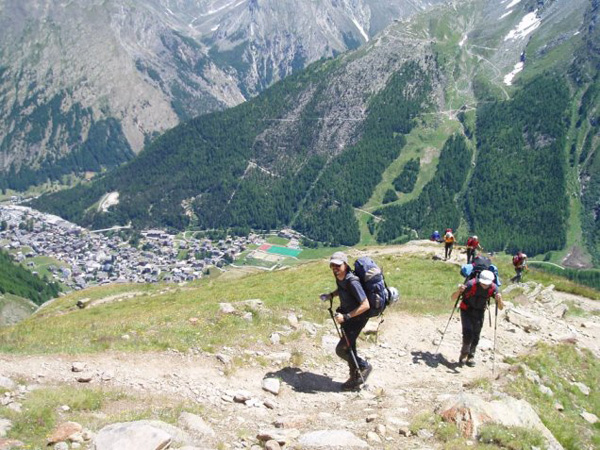 b via verso il rifugio