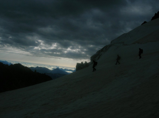 6979 discesa sul Glacier des Violettes