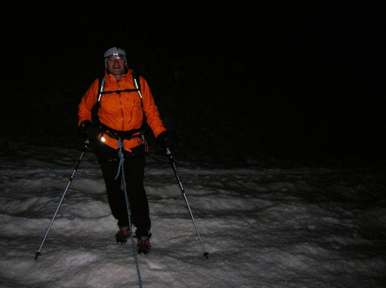 6992 ore 5...mettiamo piede sul Glacier Blanc