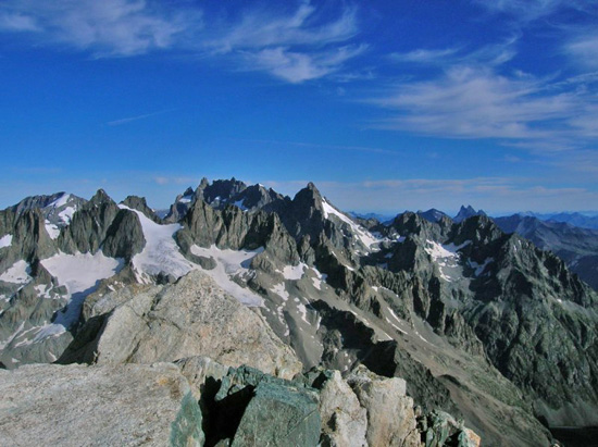 7011 panorama verso la Meije e la Vanoise