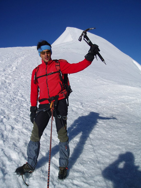 l Verso la cima della Parrot