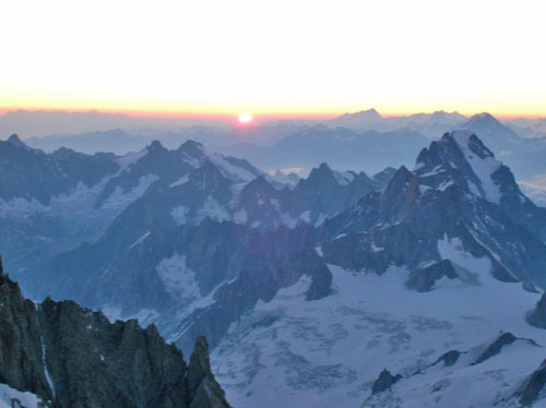 alba dal mur de la cotè 4600m