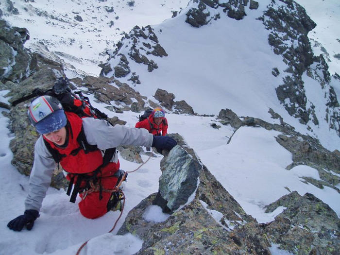 r ultimi metri prima della cima
