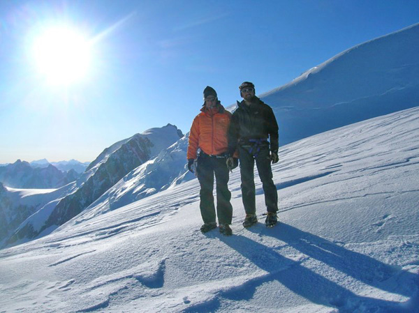 b con Paolo verso il Dome du Gouter