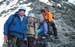 a salita verso il rifugio Gouter