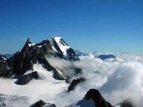 7154 panorama sul dente e le Grandes Jorasses