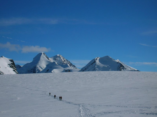 B- Verso il colle del Breithorn