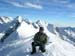 G- Roby in cima al Breithorn Occidentale