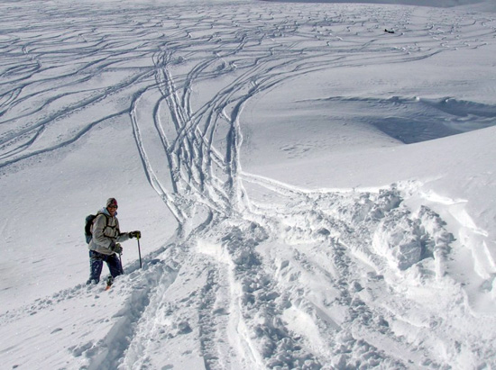 a volte la bella neve inganna