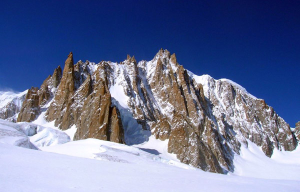 Mont Blanc du Tacul e Satelliti